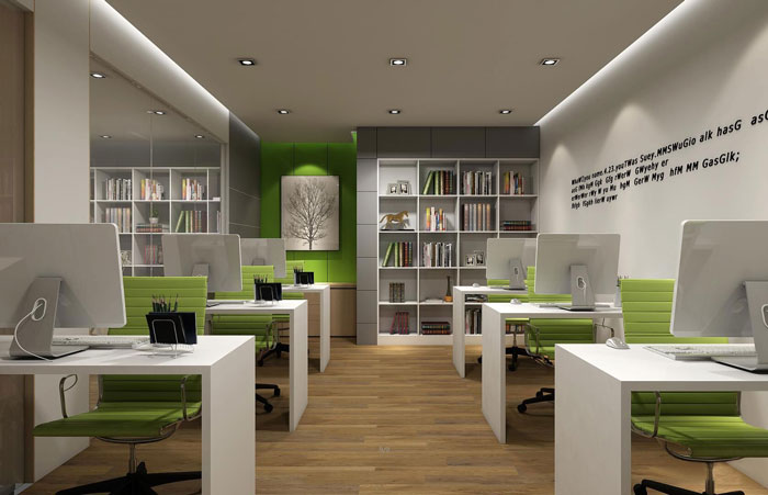 公司办公室装修中如何好收纳的概念？