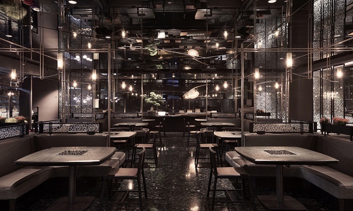 韩式自助餐厅设计装修效果图