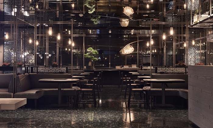 最新韩式自助餐厅装修设计效果图