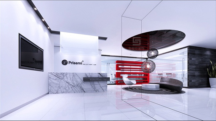 办公室前台要这样设计才亮眼?